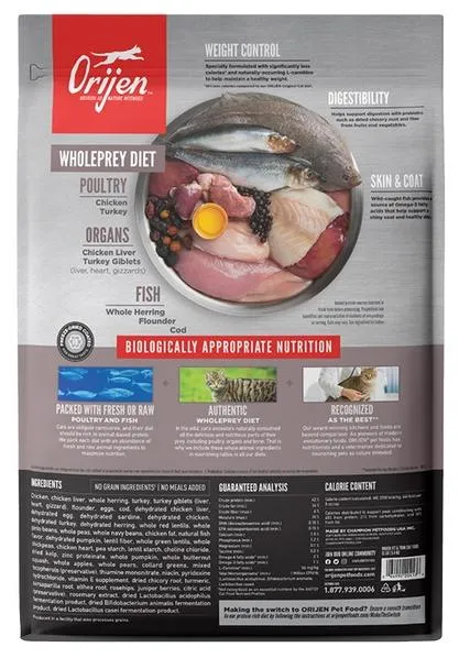 ORIJEN CAT FIT & TRIM (Курица, индейка, рыба)