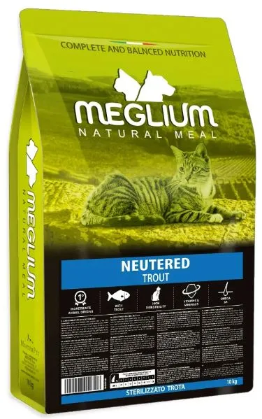 Корм Meglium Сat Neutered (Форель) для кошек