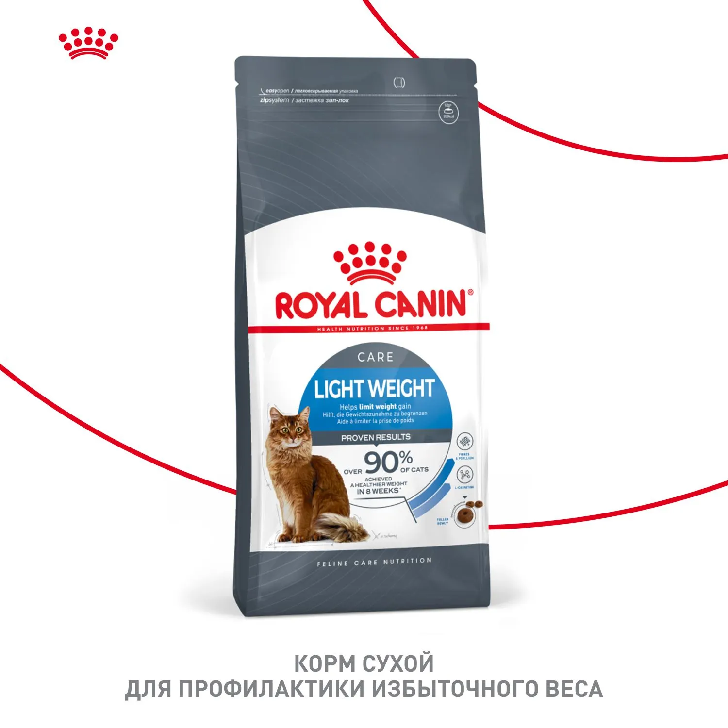 Корм Royal Canin Light Weight Care для кошек