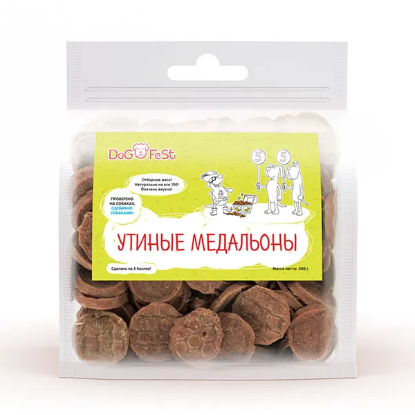 Dog Fest Утиные медальоны