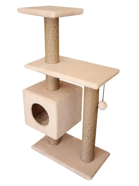 Cat House Комплекс "Буран", 106 см, джут