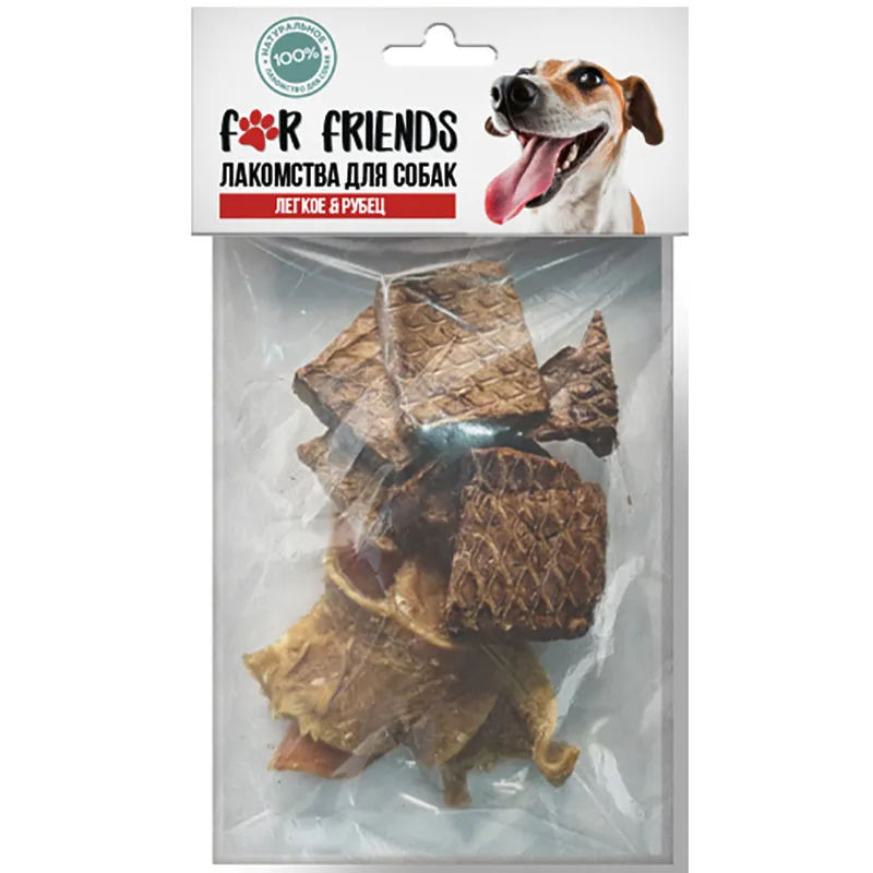 For Friends Лакомство для собак Лёгкое и Рубец