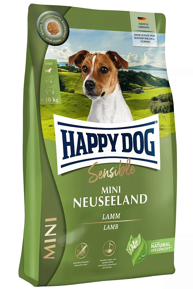 Happy Dog Sensible Mini Neuseeland (Ягненок)