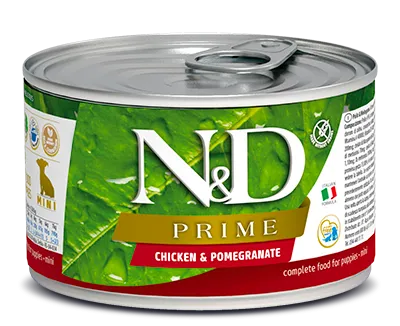 Консервы Farmina N&D Prime Puppy Mini (Курица и гранат)