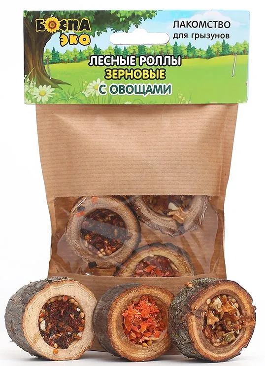 БОСПА ЭКО Лесные роллы Зерновые с овощами