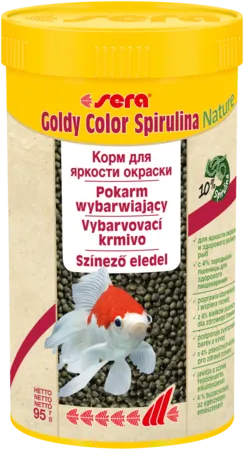 Sera Корм для золотых рыбок "Goldy Color Spirulina Nature"