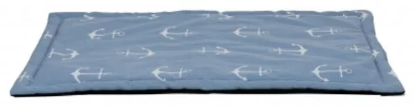 Подстилка "TRIXE" "Anchor", светло-голубая