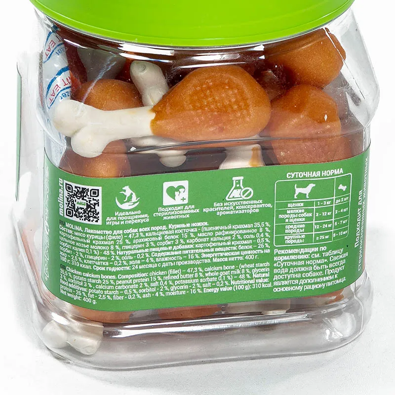 Molina Лакомство для собак Куриные ножки