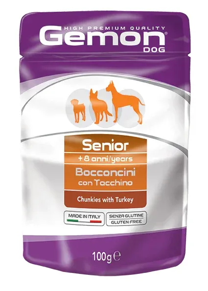 Gemon Пауч Dog Senior (Индейка)