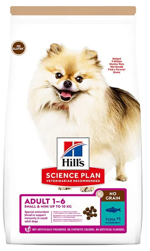 Корм Hill's Science Plan для взрослых собак мелких пород (тунец)
