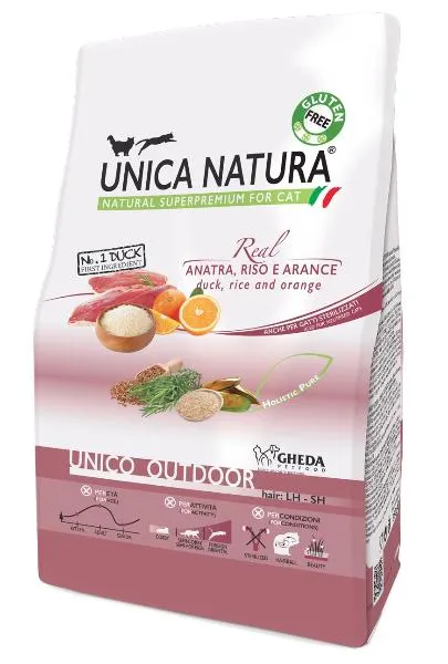 Unica Natura Unico Outdoor (Утка, рис, апельсин)