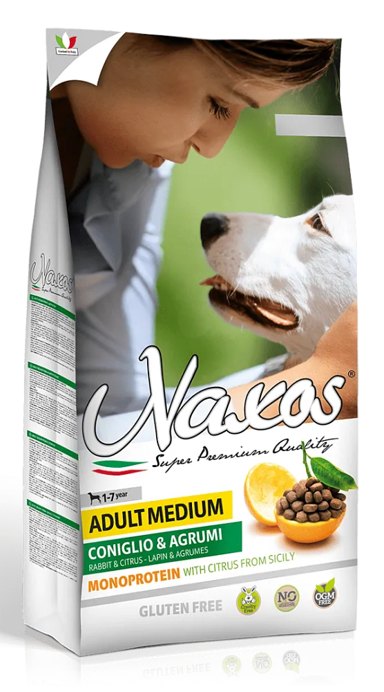 Naxos Adult Medium (Кролик и цитрусы)