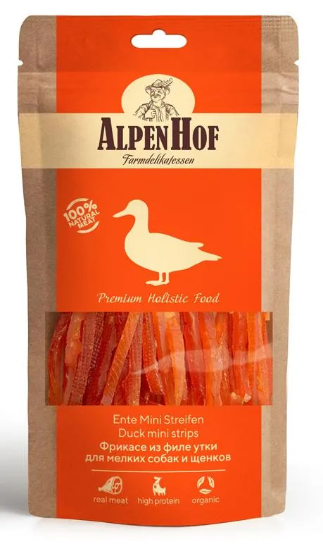 AlpenHof Фрикасе из филе утки для мелких собак и щенков 50 г