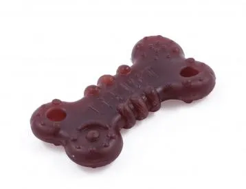 ТИТБИТ Съедобная игрушка косточка с телятиной Mini