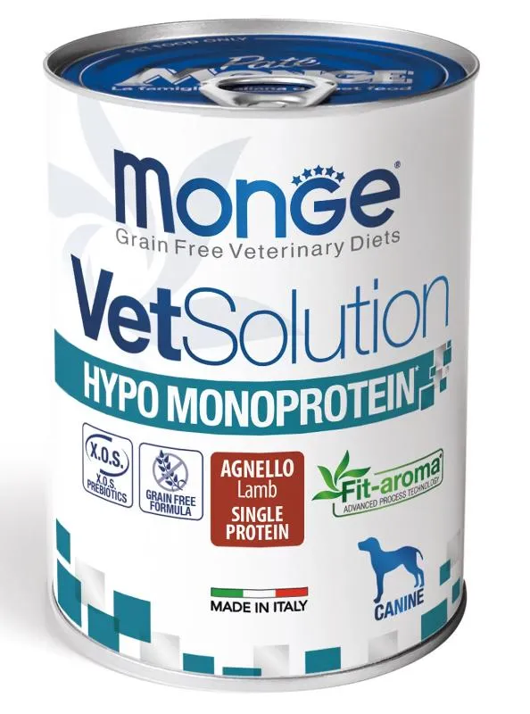 Monge VetSolution Hypo Monoprotein Dog (Ягненок), 400 г