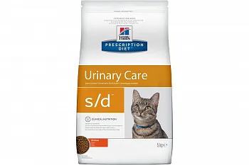 Hill"s Prescription Diet s/d Urinary Care для кошек, с курицей 1,5 кг