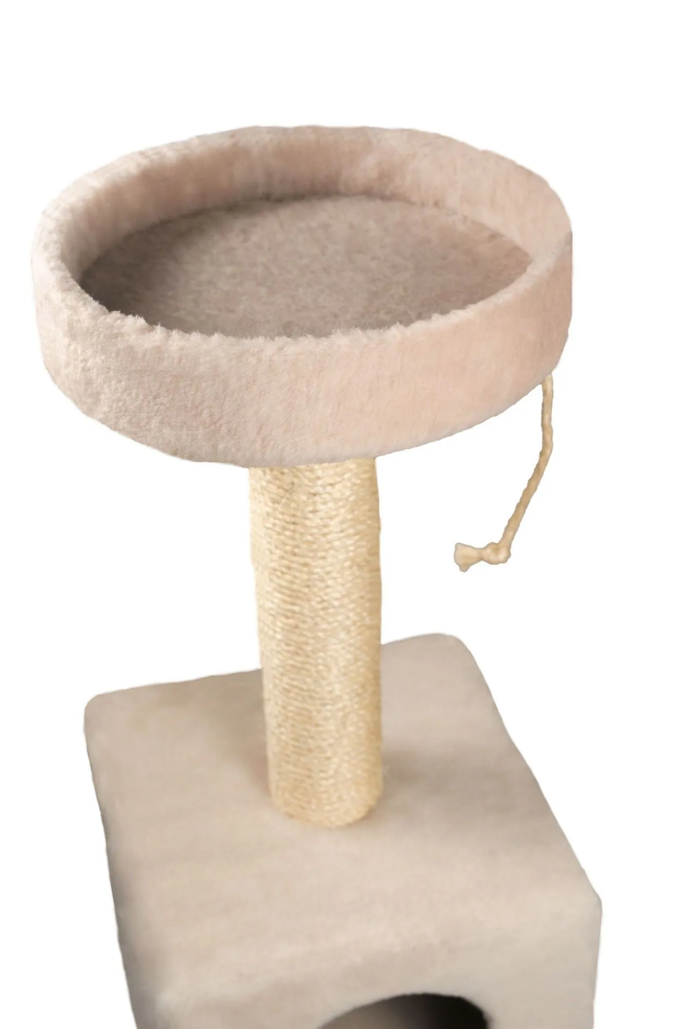 Cat House Когтеточка "Домик на ножках", 105 см, сизаль