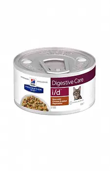 Hill"s i/d Рагу с курицей и добавлением овощей для кошек 82 г