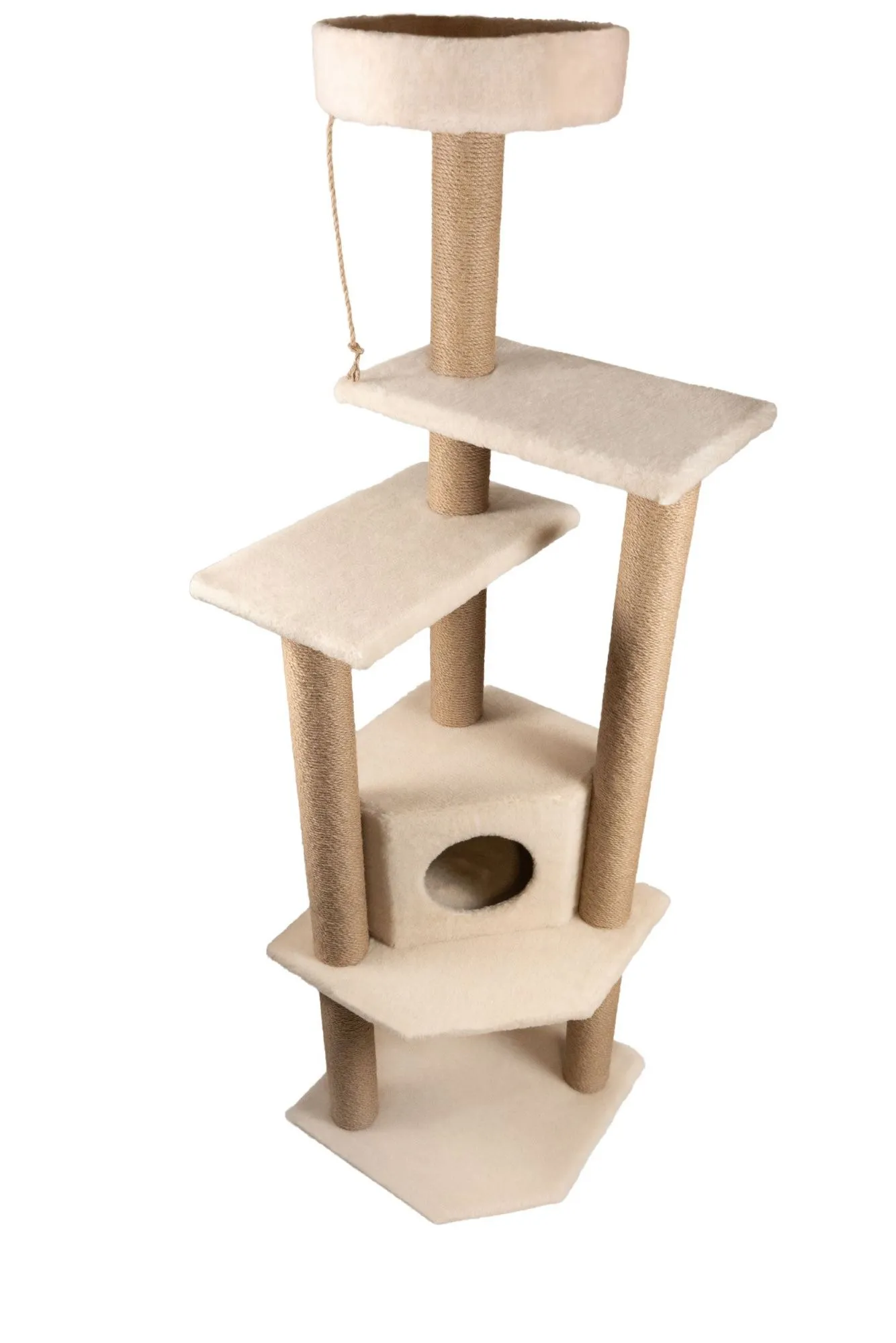 Cat House Комплекс "Торнадо", 180 см, джут