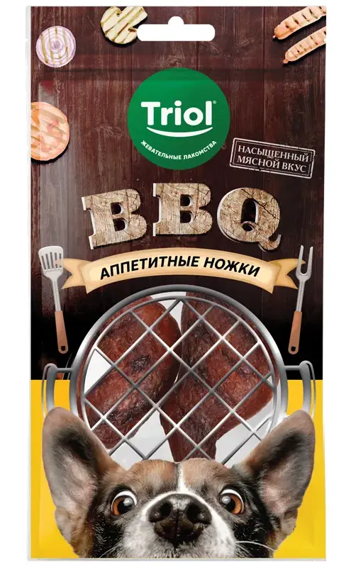 Triol BBQ Лакомство для собак Аппетитные ножки