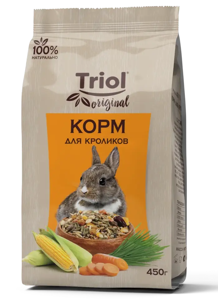 Triol Original Корм для кроликов 450 г